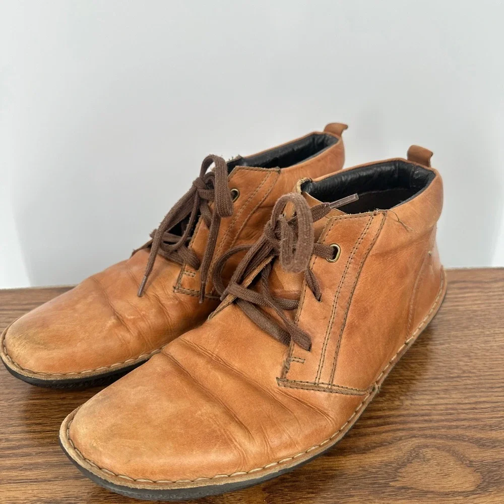 Pikolinos‎ Chile Leather Chukka Boots Tan Brown Spain 43 EU 10 US Gorpcore
